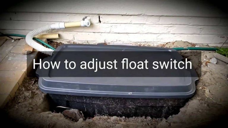 How High Can I Set My Sump Pump Float