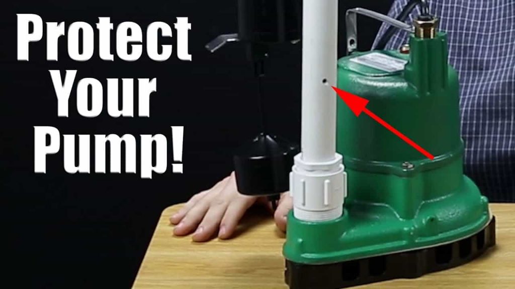 Do Sump Pump Need a Weep Hole With Check Valve Plumbing Reads