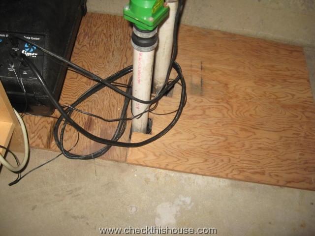 Can You Cover a Sump Pump With Plywood Electrical Panel