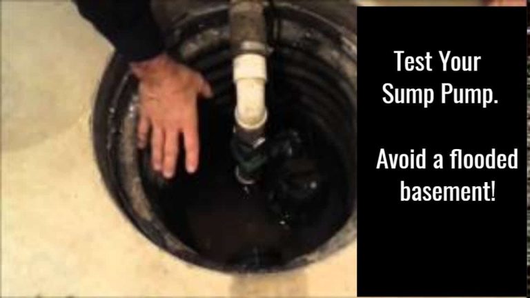 How Can I Tell If My Sump Pump Switch is Working