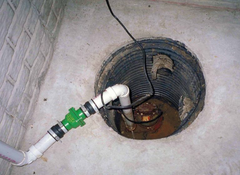 Should My Pipe Be Constantly Dripping into Sump Pump Hole
