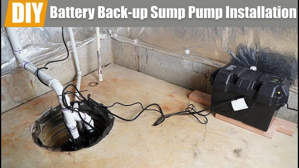 How Long Does It Take to Install a Battery Back Up Sump Pump Plumbing