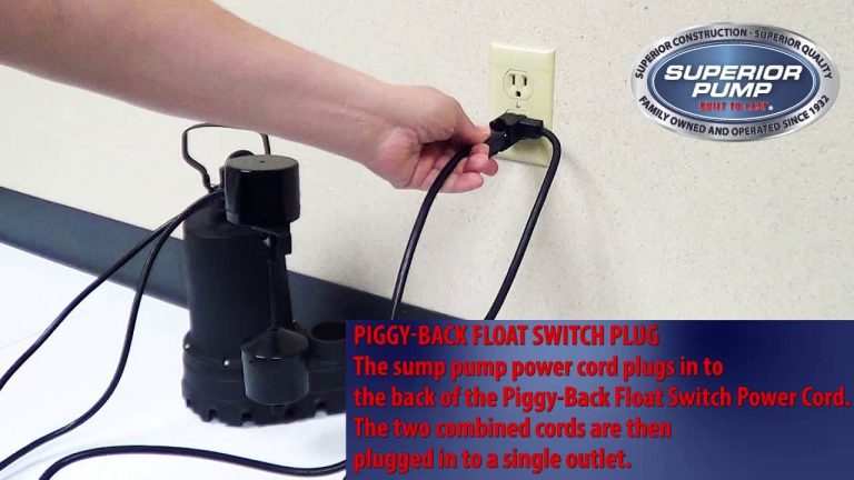 How Does a Sump Pump Dual Plug Work